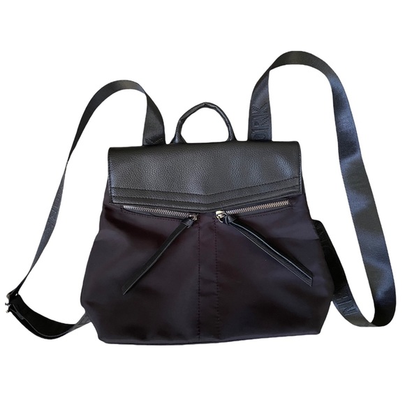 Botkier Trigger Black Nylon Zipper Mini Backpack - Picture 2 of 9